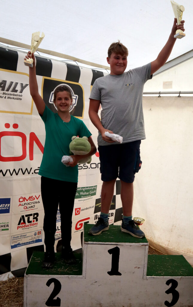 Siegerehrung Meiselding 2025 250er-Klasse